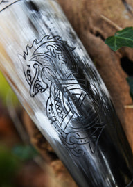 Drinkhoorn Fenrir wolf, 200-300 ml