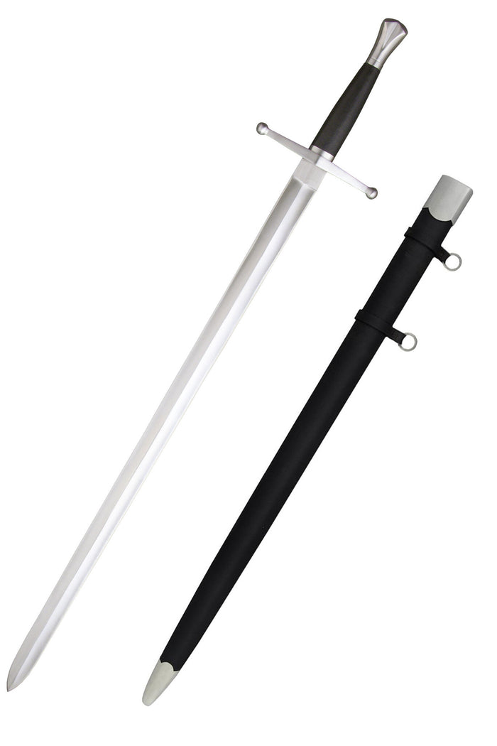 14th century broadsword, hand-and-a-half sword, sharp