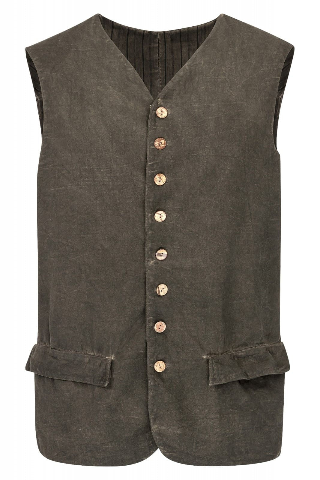 Piratenvest Karl, bruin