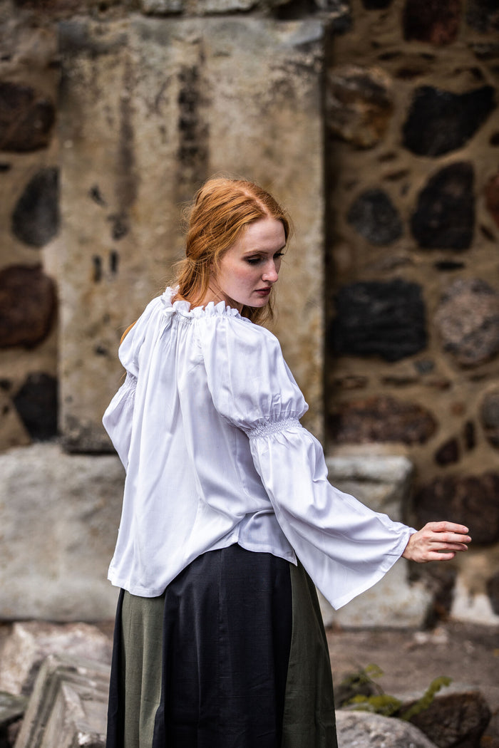 Baroque blouse, wit