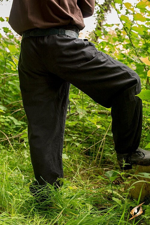 Basis børnebukser, sort, str. XXS