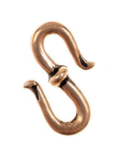 Jewelry hook pointy, 2x1 cm, bronze