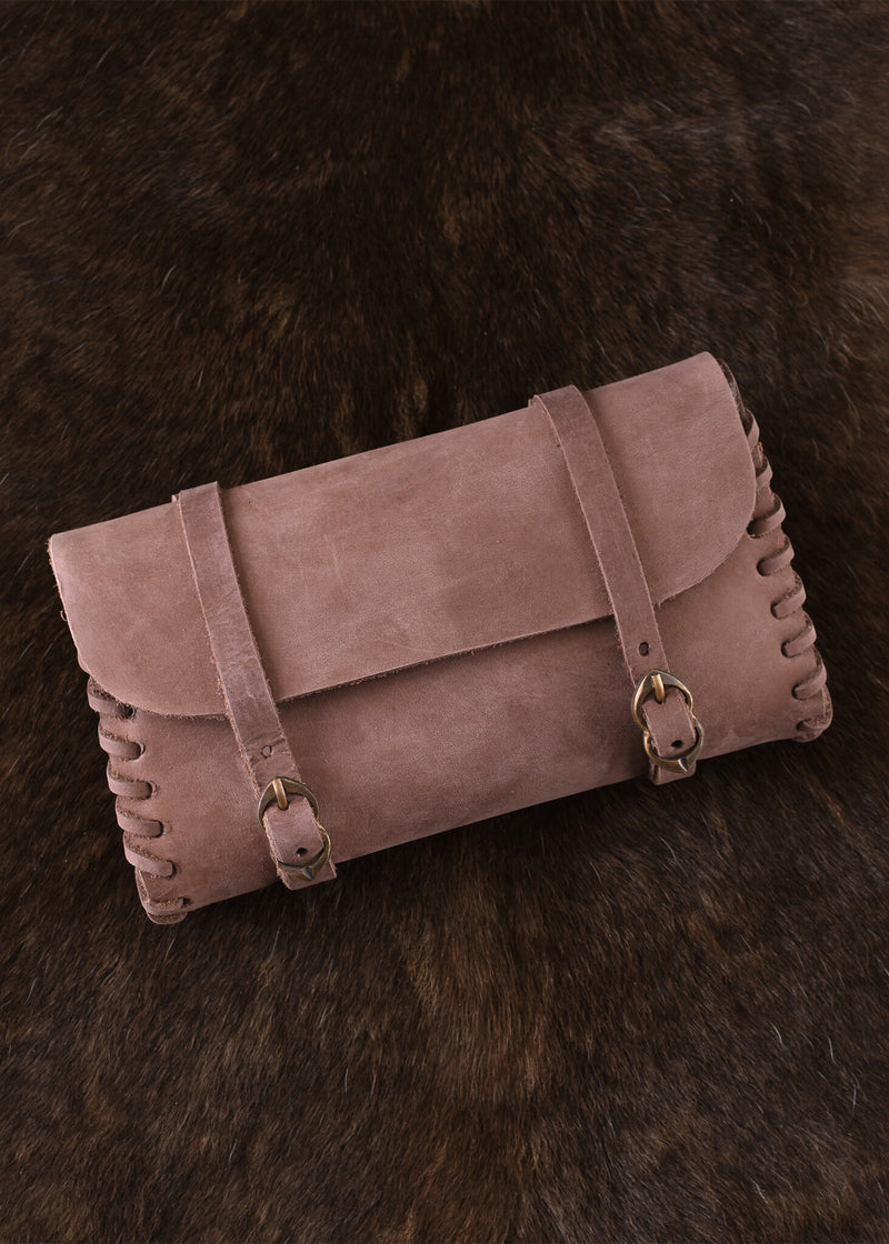 Medeltida väska Reims, ljusbrun