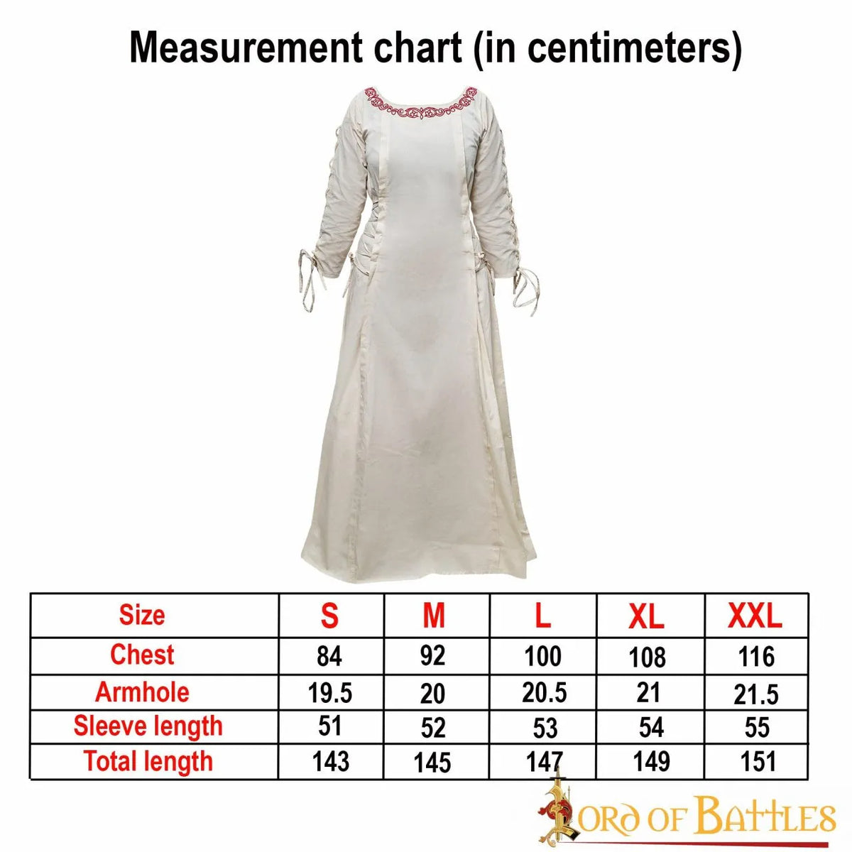Abito medievale Tara