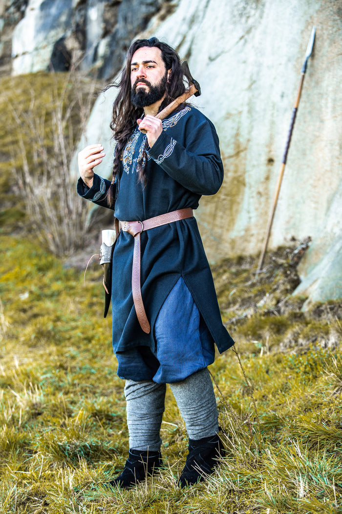 Tunic Viking jarl Hakon, black