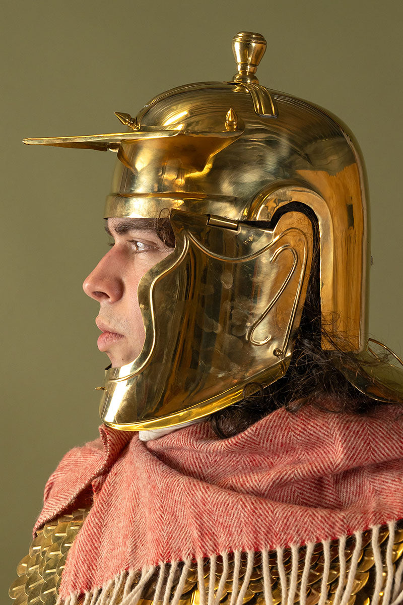 Casque romain Niederbieber-Buch, 1-1,2 mm