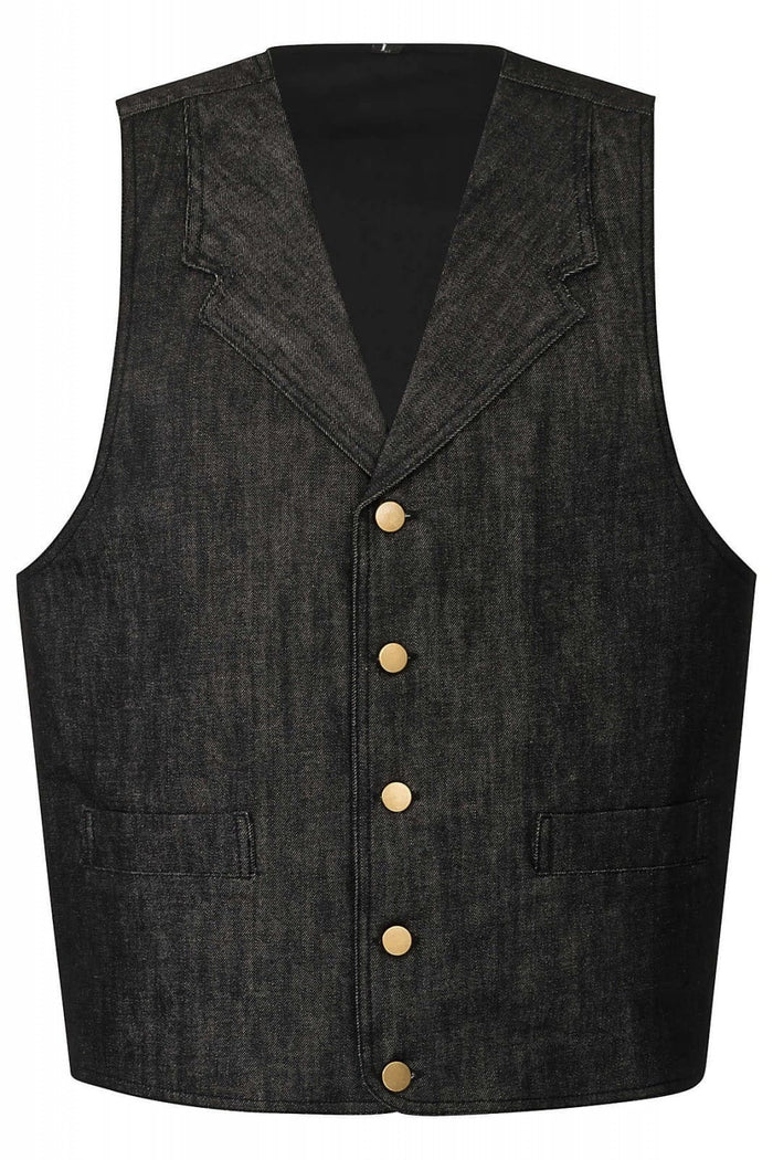 Colete 1920 Harold, preto