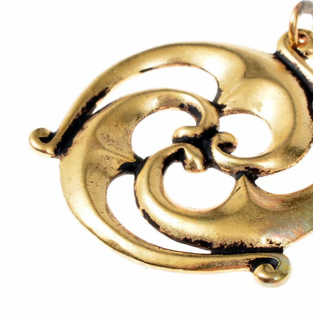 Gallo-Romeinse zonneamulet, brons