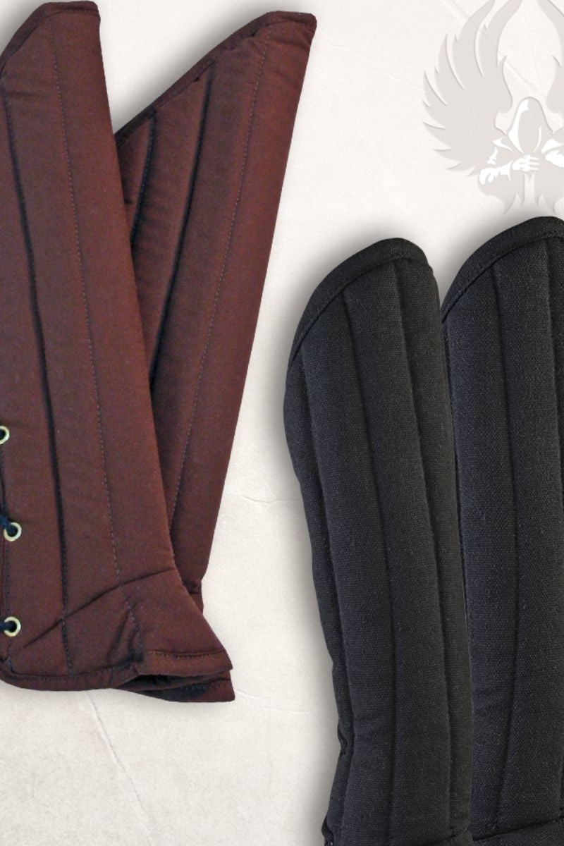 gambeson-benbeskyttere Leopold, brun