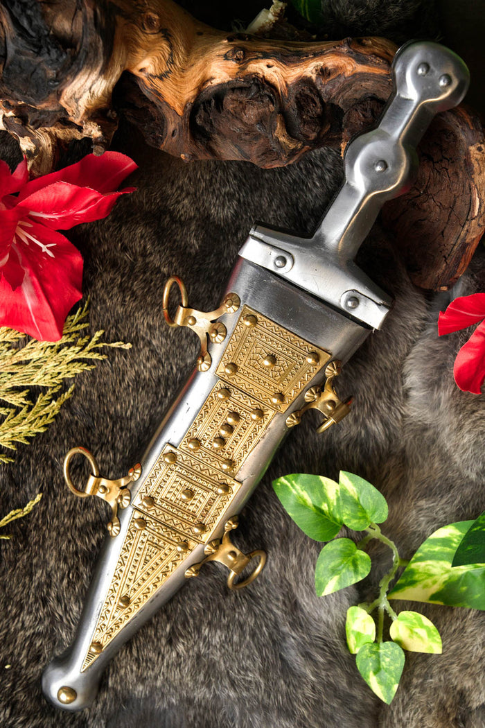 Pugio, 1. Jahrhundert, Typ 1, halbscharf