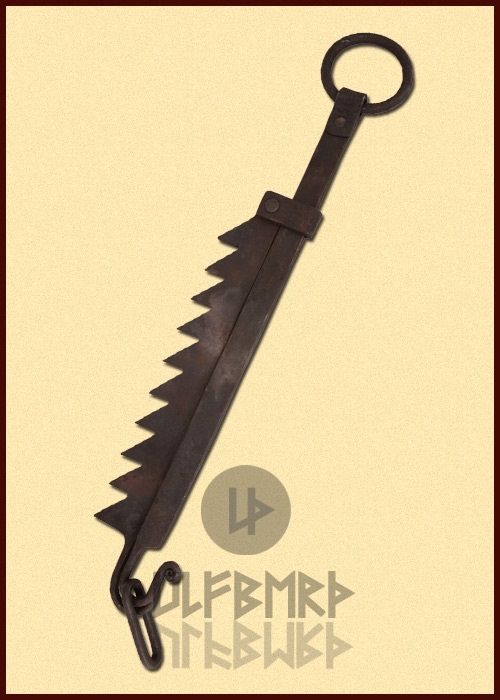 Medeltida justerbar S-krok, 90 cm