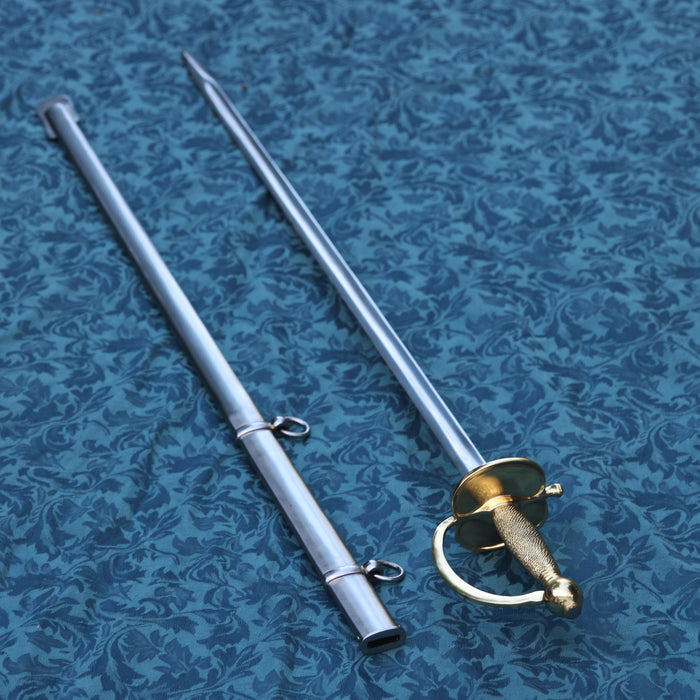 Hofdegen Amerikaanse Burgeroorlog, semi-scherp