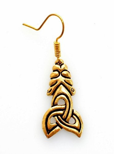 Brincos viking estilo Borre, bronze