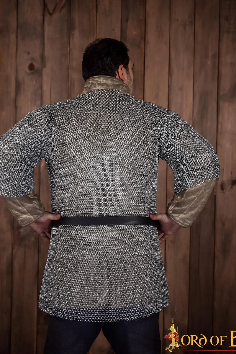 Haubergeon, black, unriveted 10 mm