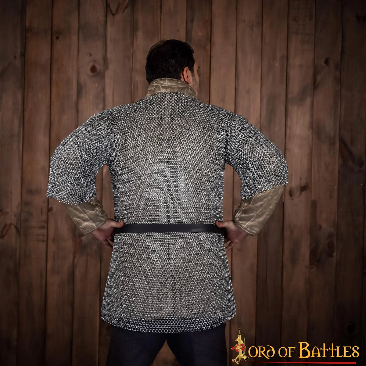 Haubergeon, sort, uklinket 10 mm