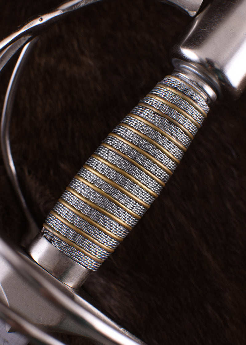 German rapier 17th century, semi-sharp