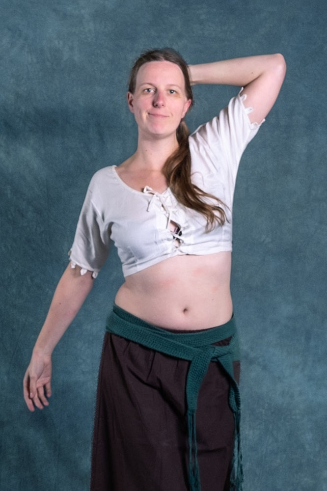 Bluzka Teresa, kremowa