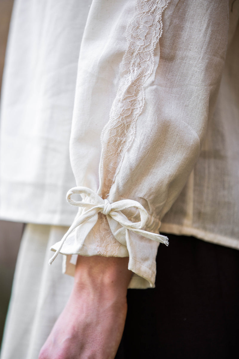 Skjorta Fleur, crème