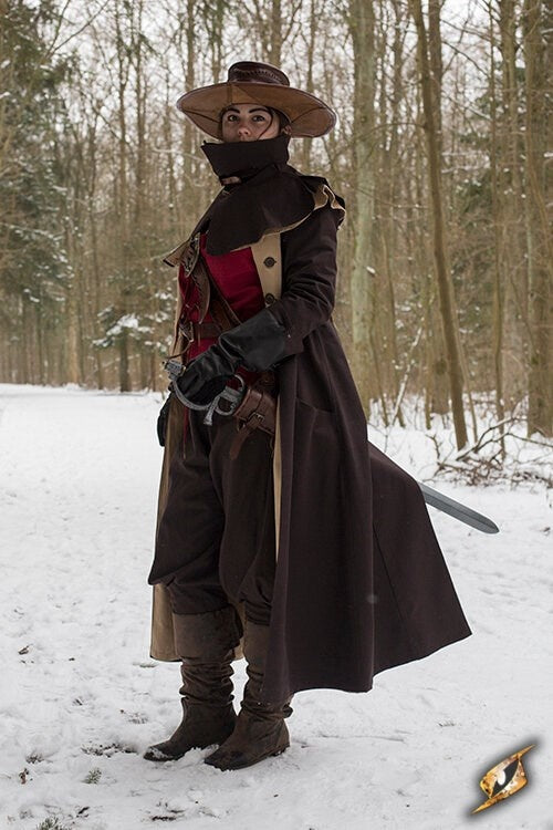 Coat Hellsing, brown