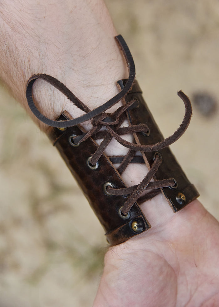 Bracelet Sanglier celtique Knocknagael par pièce, cuir