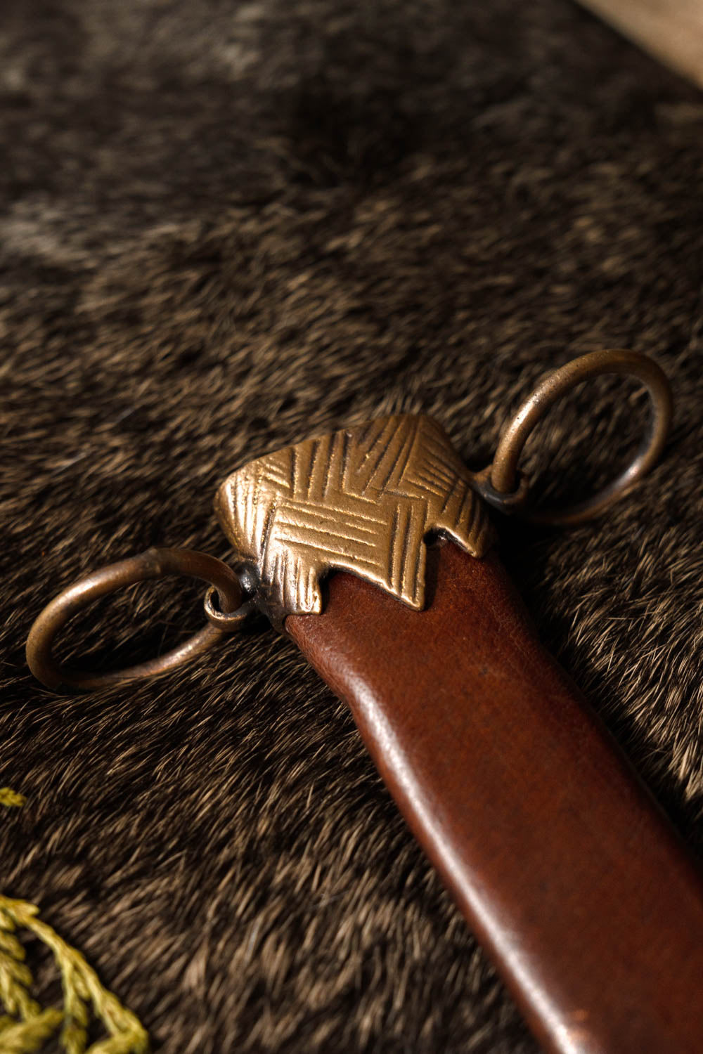 Duitse quillondolk met schede, 16e eeuw, semi-scherp