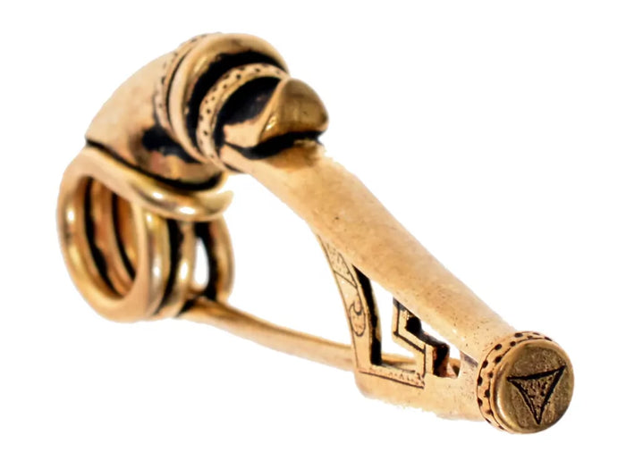 Keltisk broche, Birdlip-type, 1. årh. e.Kr., bronze