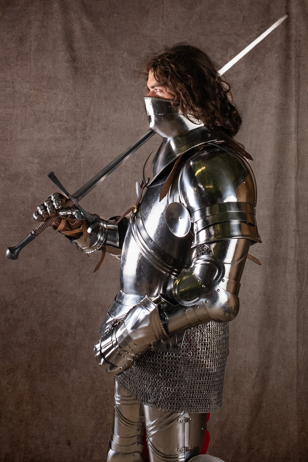 Gotischer Brustharnisch, 15. Jahrhundert, 1,6 mm