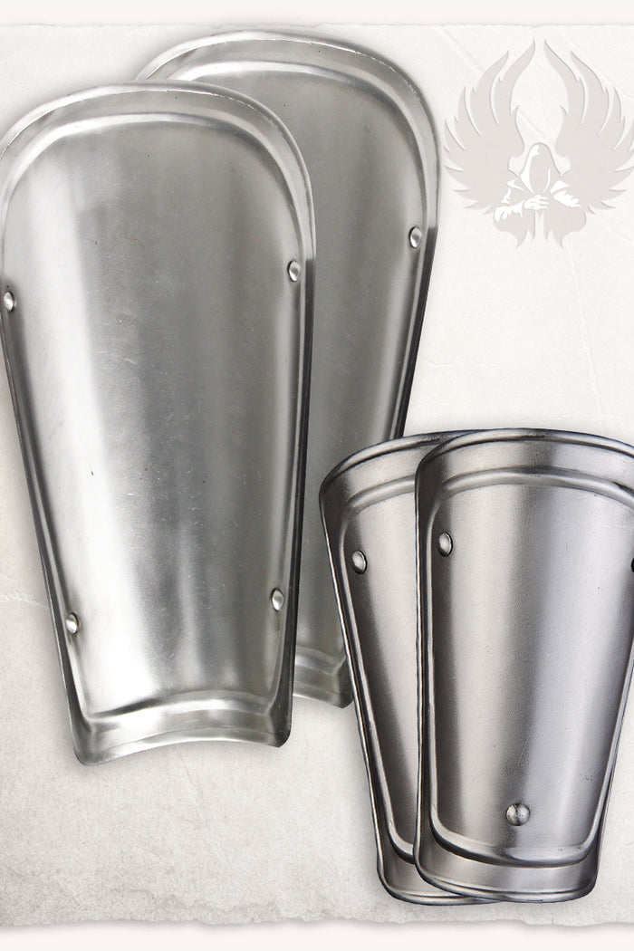 Vambraces e greaves Adam, 1,2 mm