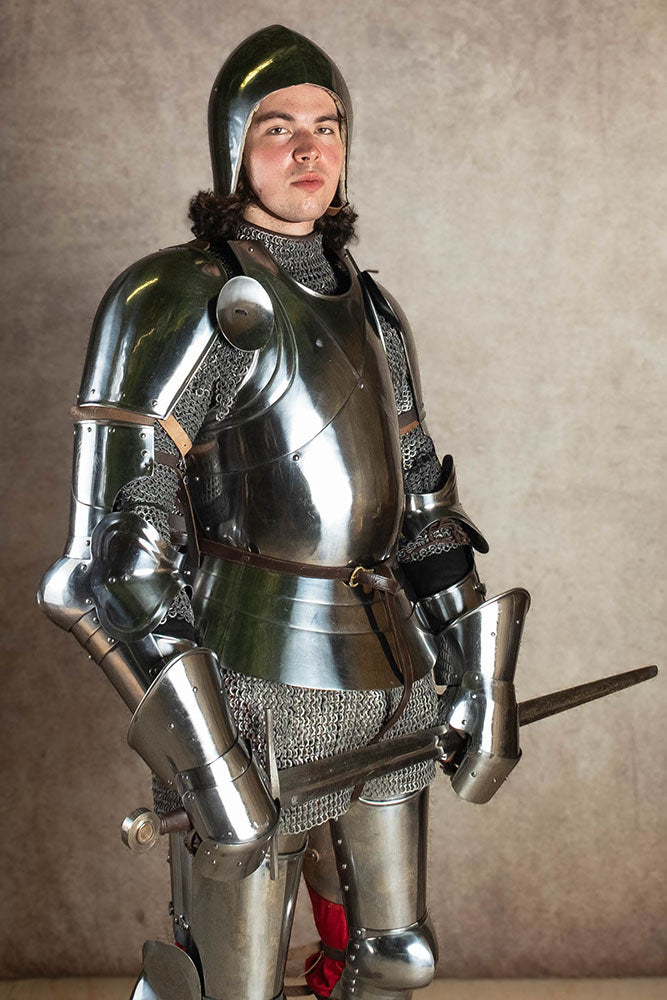 Mediolańskie rękawice pancerne, XV wiek, 1,6 mm