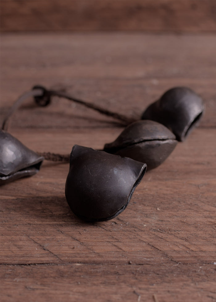 Medieval hand-forged iron bell