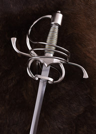 Duitse rapier 17e eeuw, semi-scherp