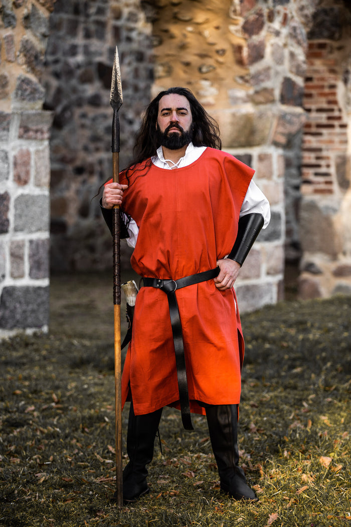 Sopravveste da uomo, rossa