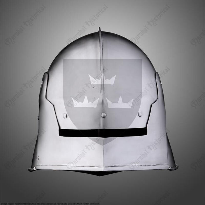 Duitse sallet Augsburg, 1.6 mm