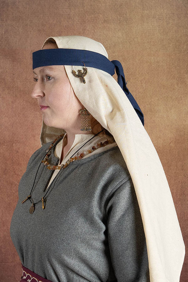 Mittelalterlicher Schleier, creme