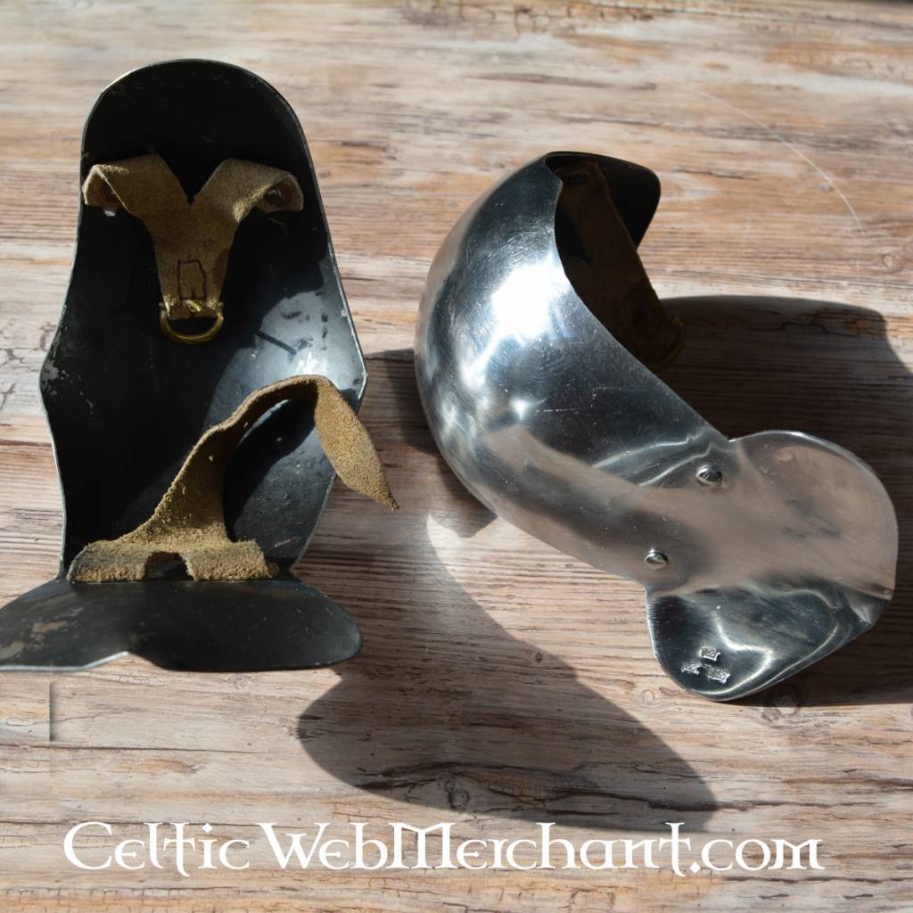 Tidiga couters, armbågsskydd, 1,6 mm