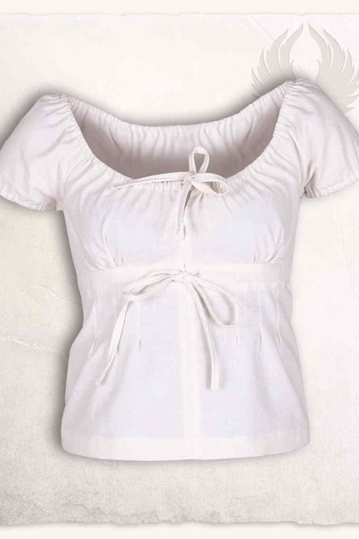 Medieval Blouse Claudia, Cream