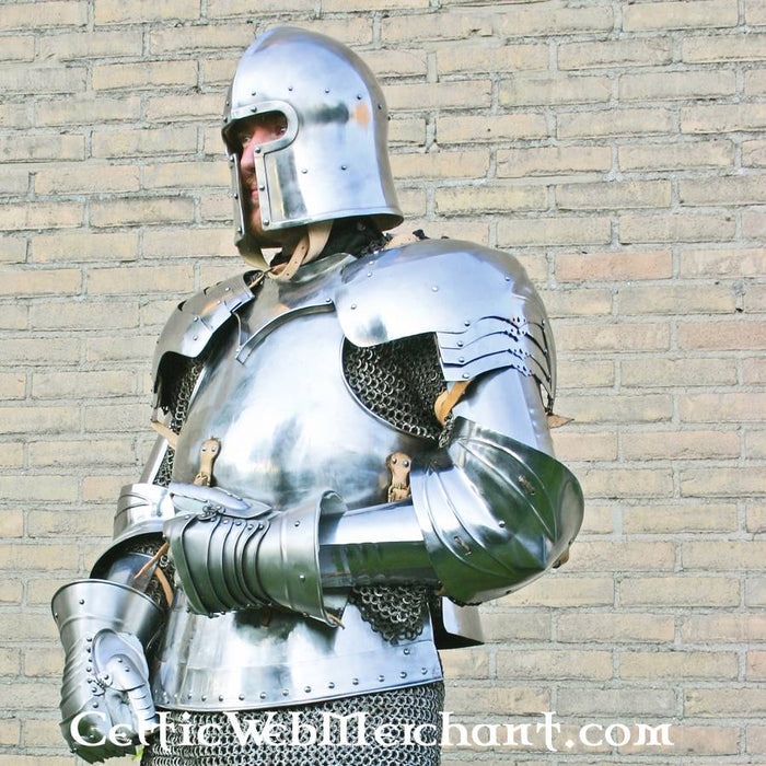 Vambraces Avant, pièces d’armure de bras, 1,6 mm