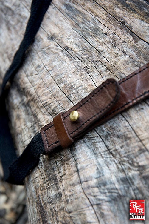 RFB doppelte LARP Schwertscheide, braun schwarz