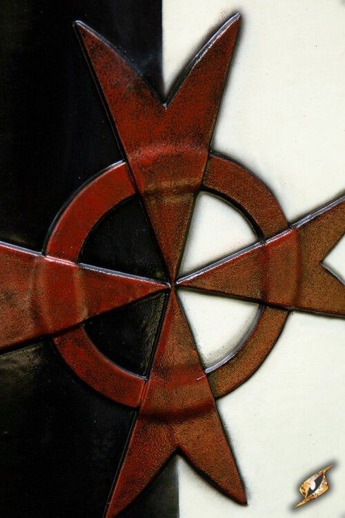 LARP Vliegerschild Kreuzzug