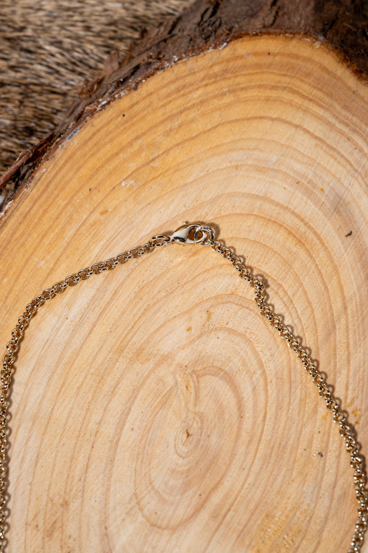 Schakelketting 41 cm, brons