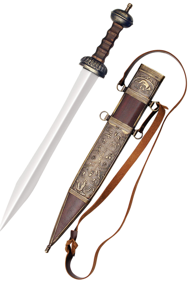 Römischer Zenturio Gladius halb scharf