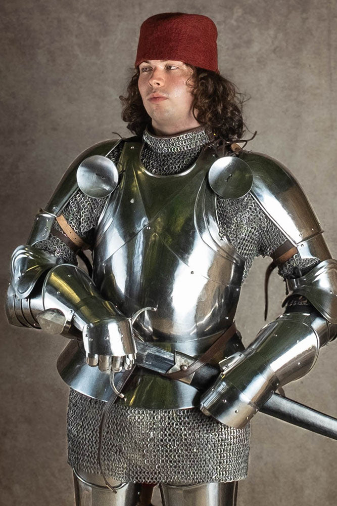 Mediolańskie rękawice pancerne, XV wiek, 1,6 mm