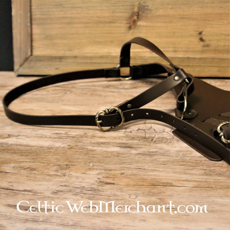 Bandolier rapiera, XVI–XVII wiek, brązowy