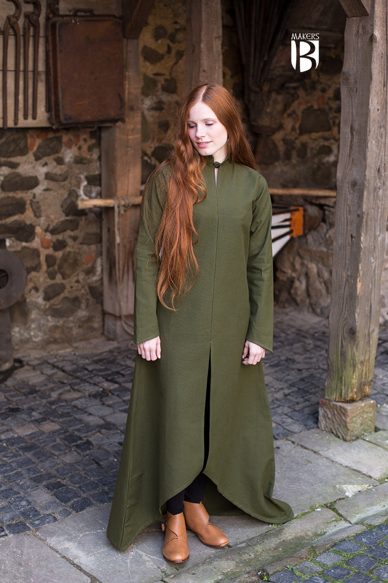 Robe Ranwen, vert olive