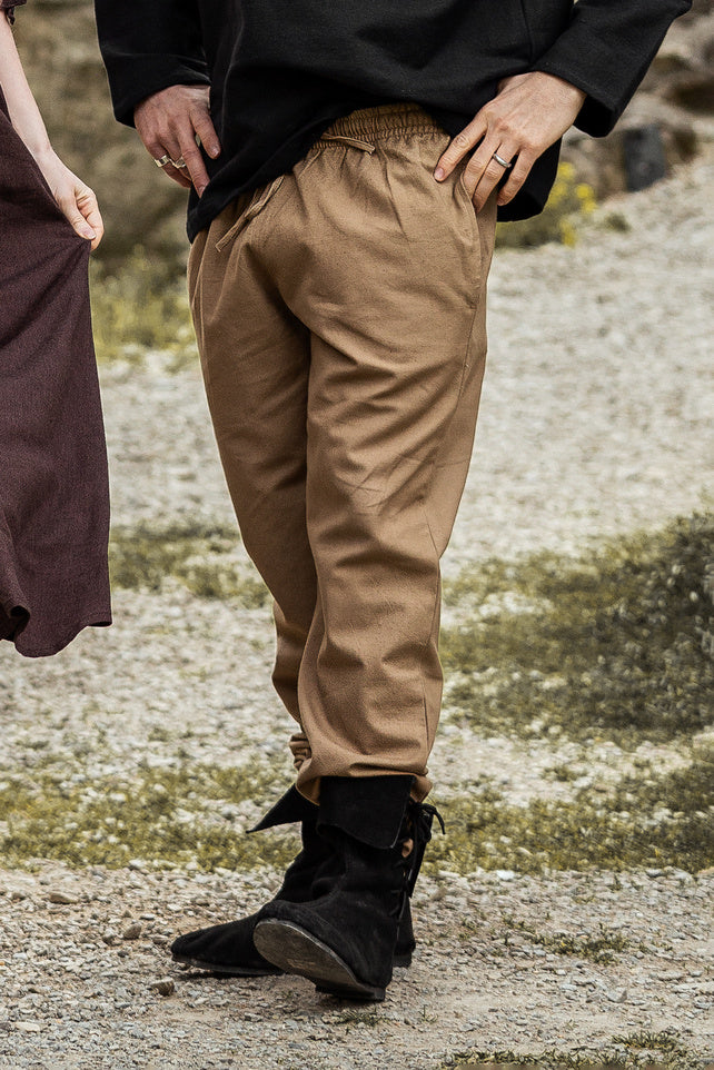 Pantalón de algodón, arena