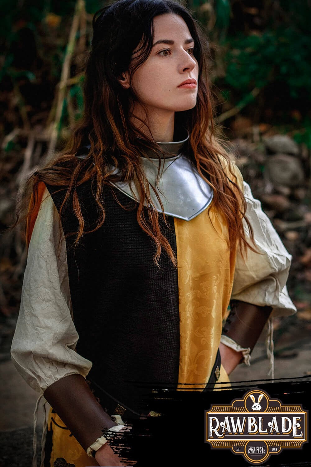 Lawrence tabard de chevalier Chessed - Jaune