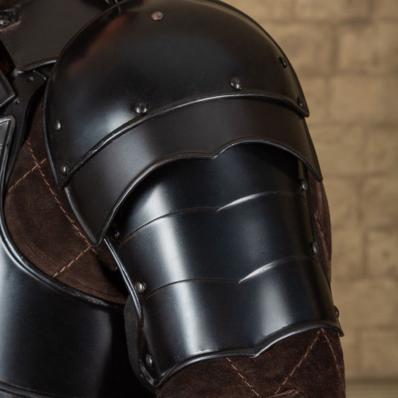 Hombreras Markward, negras, 1,2 mm