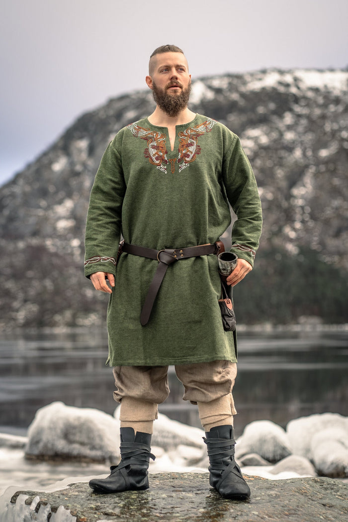 Vikingatunika Snorri, grön