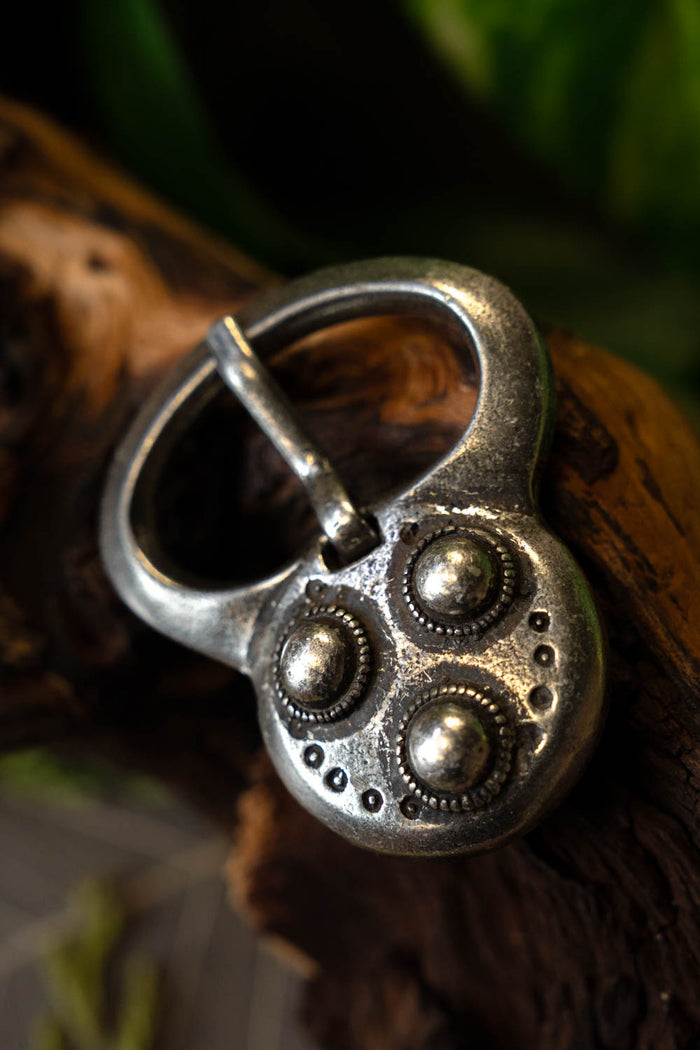 Alemannisk bæltespænde Niederstotzingen, forsølvet