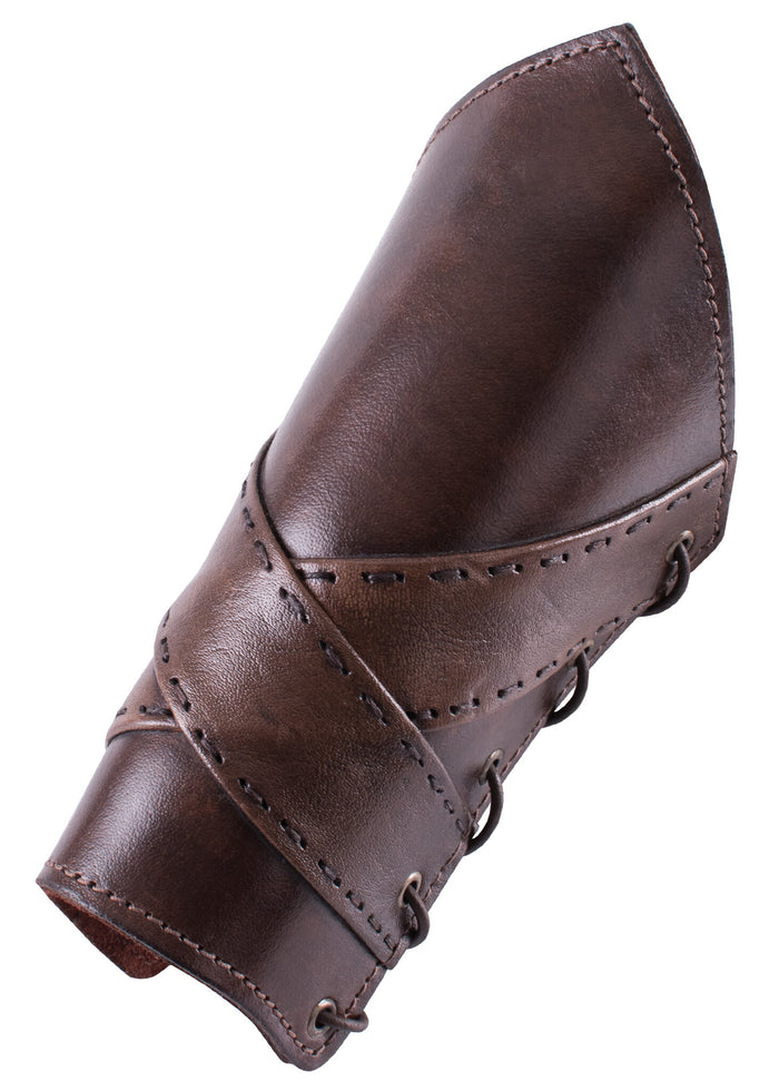 Uhtred leather bracers, underarm guards